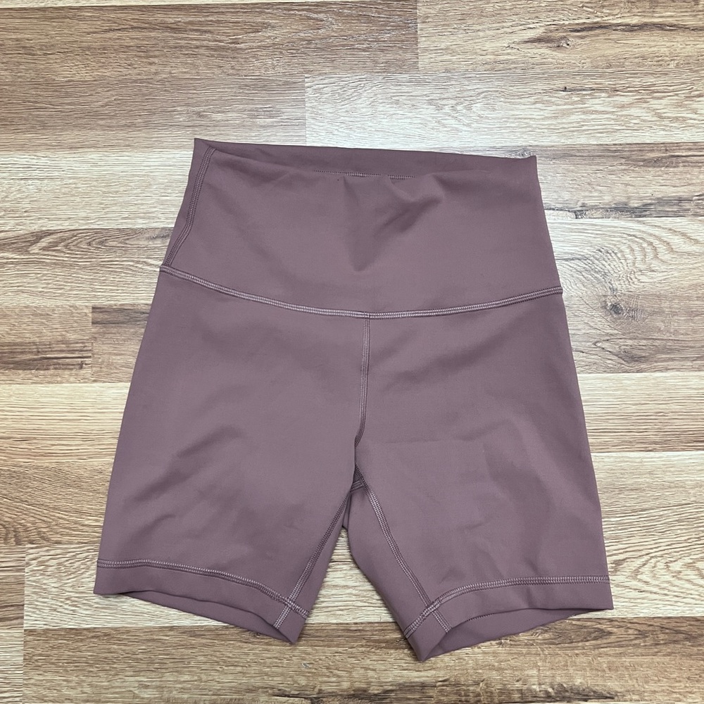 Lululemon wunder train 6 inch shorts